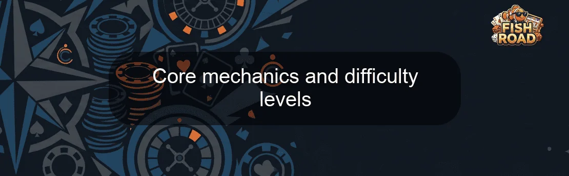 Core mechanics and difficulty levels